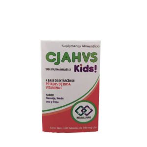 CJAHVS kids vitamina c100 tabs 500 mg C_u Natural jahvs