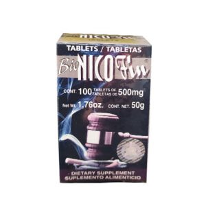 Bio Nico fin 100 tabs 500 mg c_u fitoceuticos